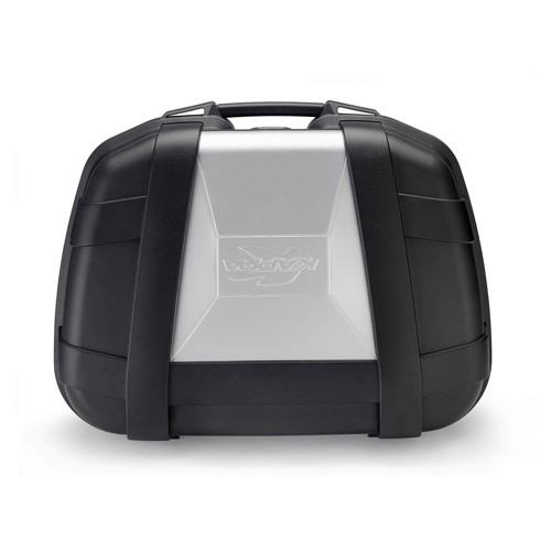 Top Case Valigia Bauletto moto posteriore Kappa KGR52 52 litri nero grigio black silver
