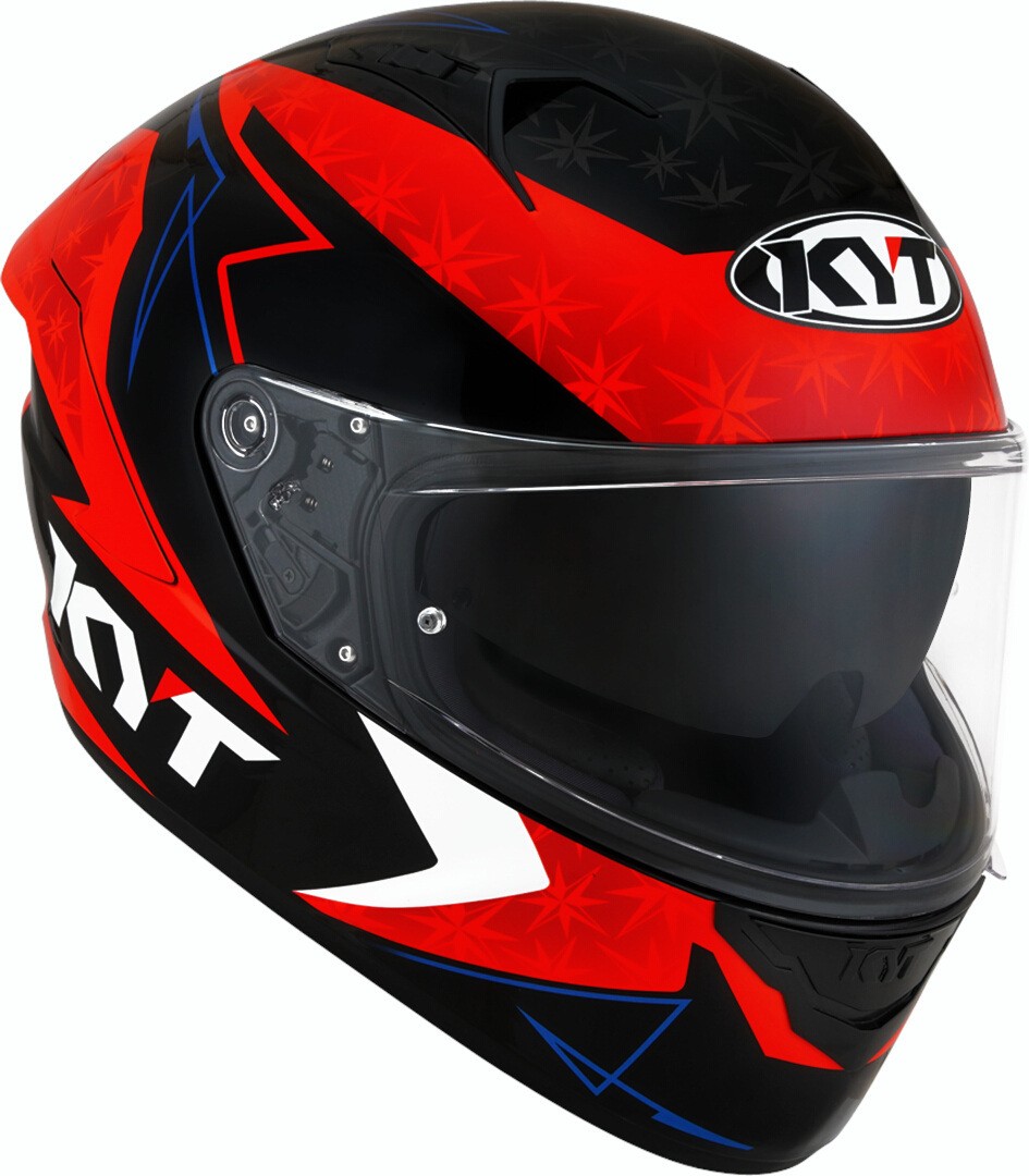 Casco integrale Kyt Nf-r Force red helmet