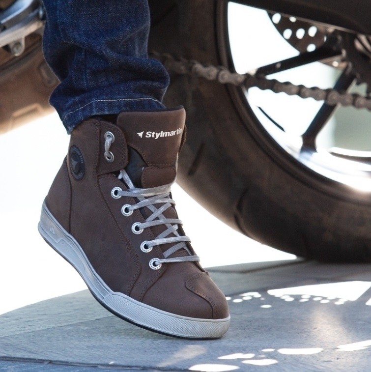 Scarpe moto pelle Stylmartin Marshall waterproof shoes