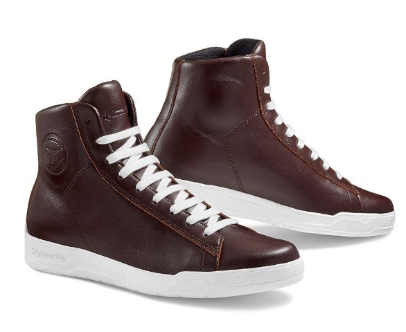 Scarpe moto Stylmartin Core Wp marrone brown shoes