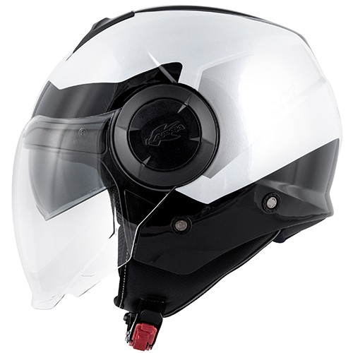 Casco Kappa Kv37 Oregon Zone white black silver helmet