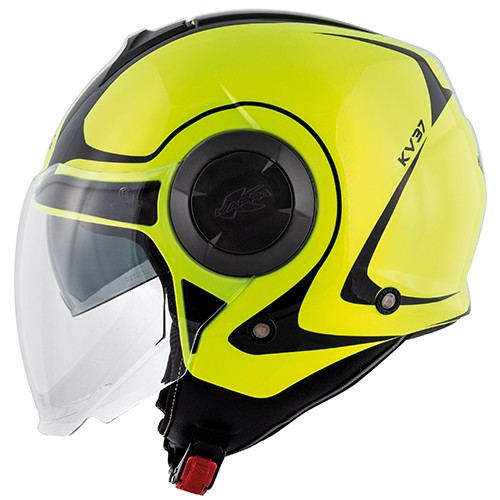 Casco Kappa Kv37 Oregon Twist yellow black helmet