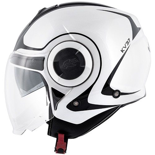 Casco Kappa Kv37 Oregon Twist white black helmet