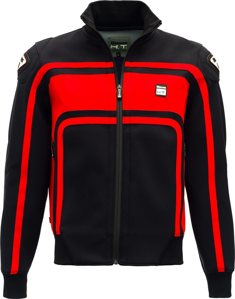 Giacca Blauer Easy Rider black red jacket