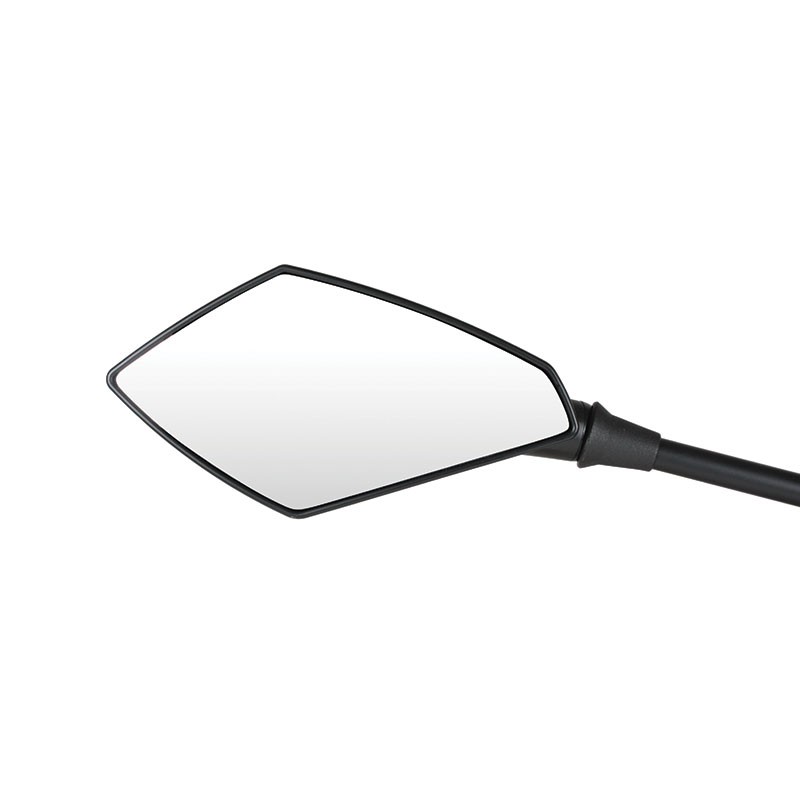 Coppia Specchietti omlogati moto universali attacco a manubrio 10mm mirrors Chaft Ventura nero black IN1005 IN1006