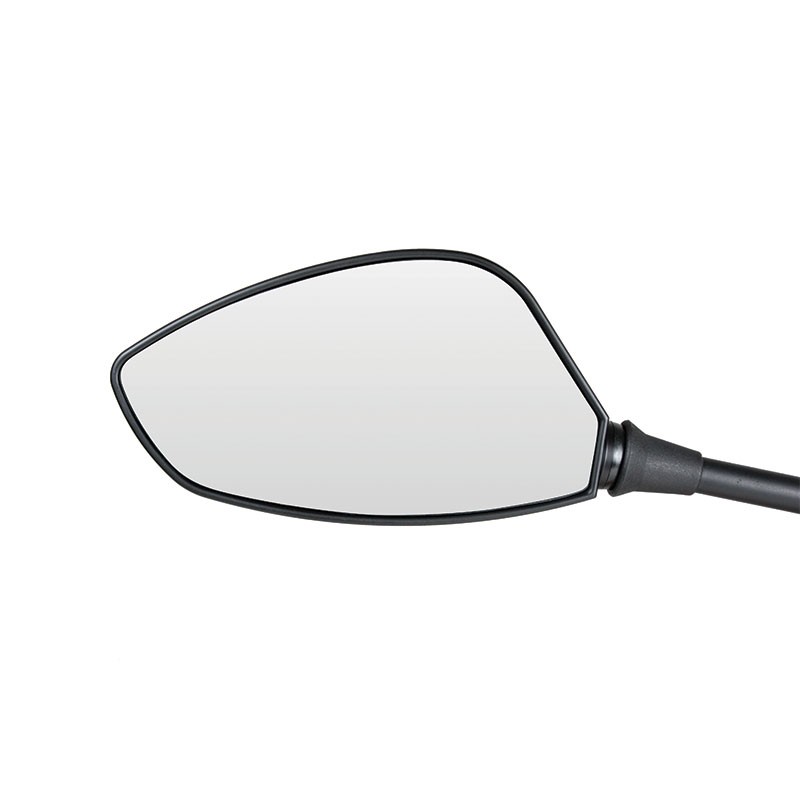 Coppia Specchietti omlogati moto universali attacco a manubrio 10mm mirrors Chaft Dreamer nero black IN1009