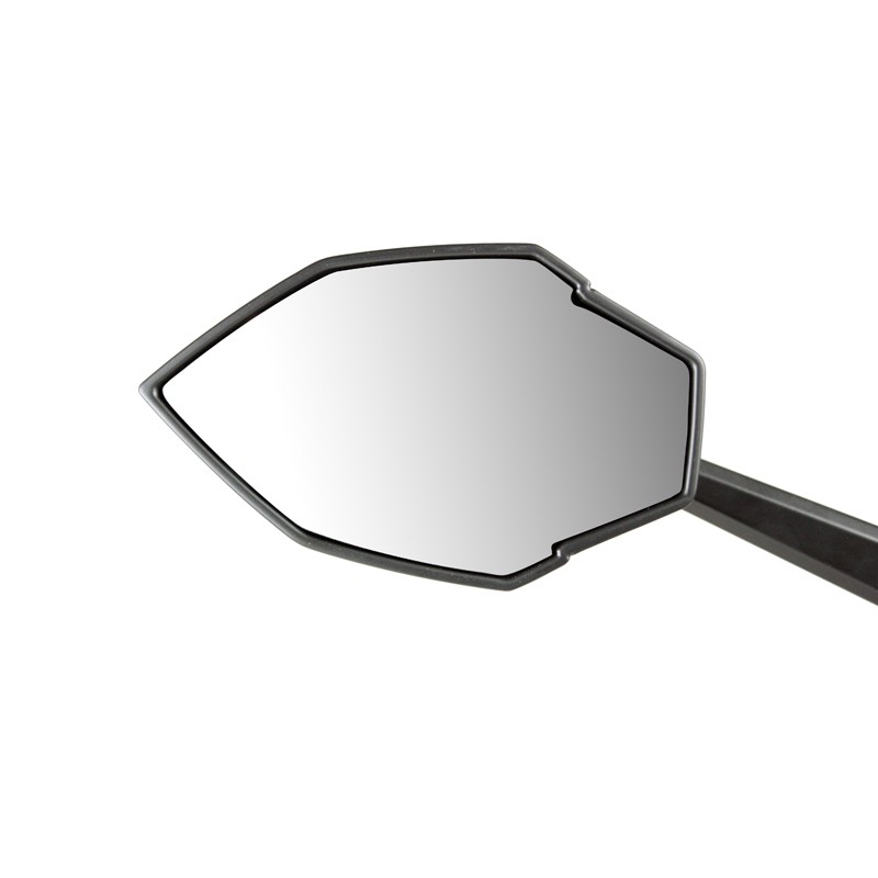 Coppia Specchietti moto universali omologati attacco a manubrio Chaft Skyline nero blu black IN1026 mirrors