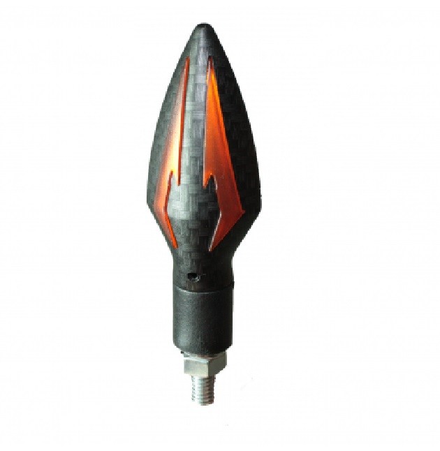 Coppia Frecce indicatori di direzione lampada moto Chaft Thunder IN1201 indicators arrows
