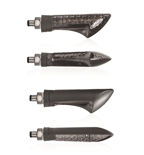 Coppia Frecce led indicatori di direzione omologate moto Chaft Mission IN172 indicators arrows
