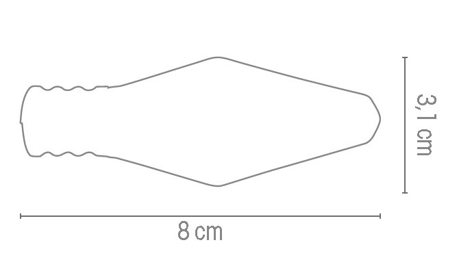 Coppia Frecce indicatori di direzione lampada moto Chaft Sliver IN666 indicators arrows