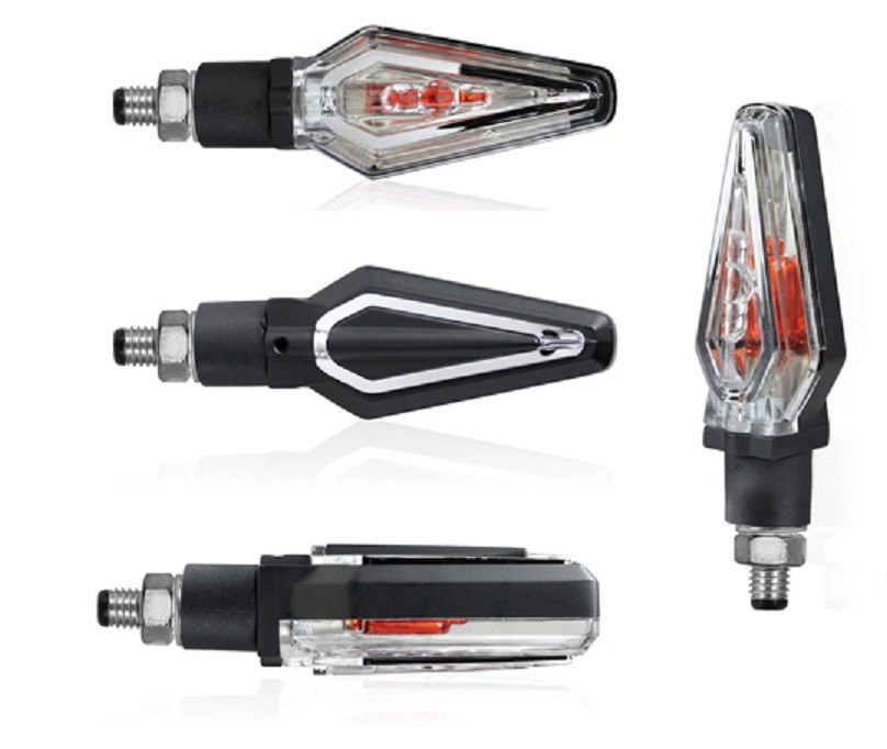 Coppia Frecce indicatori di direzione lampada moto Chaft Sound IN504 indicators arrows