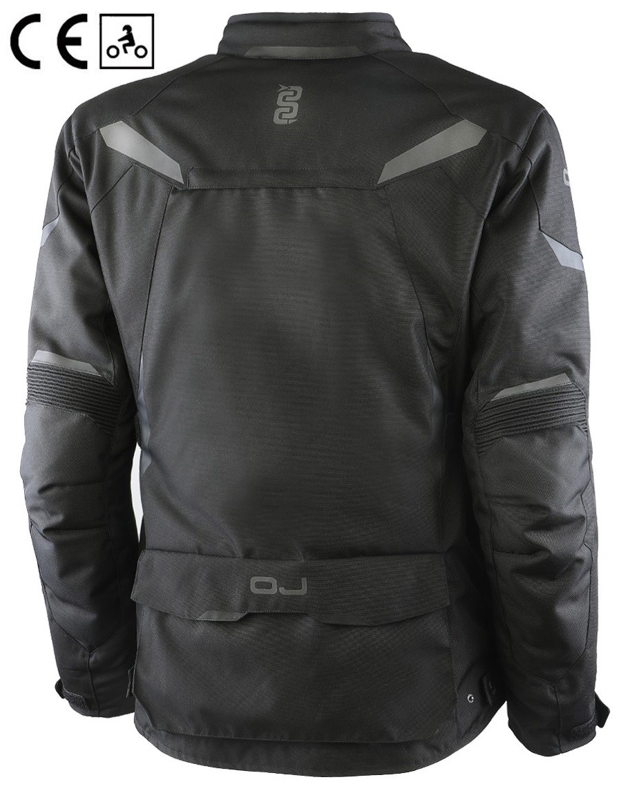 Oj After nero Giacca uomo moto touring quattro stagioni four seasons man jacket