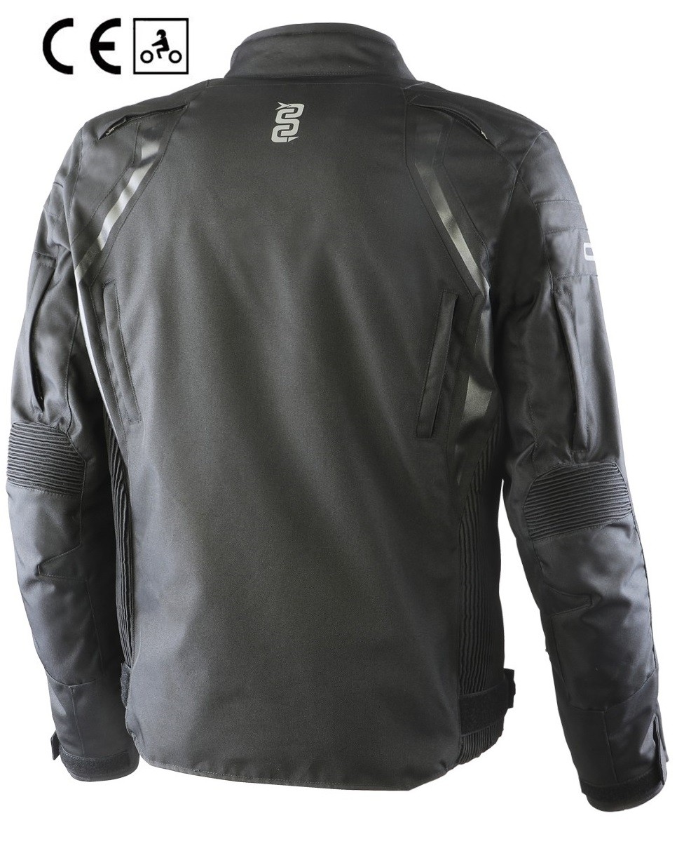 Oj Attitude nero man Giacca uomo moto sport touring jacket