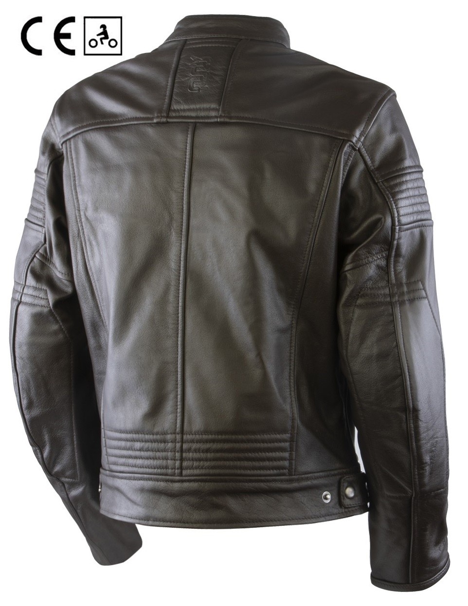 Oj Century lady Giacca pelle donna moto naked custom vintage cafe racer scrambler leather jacket