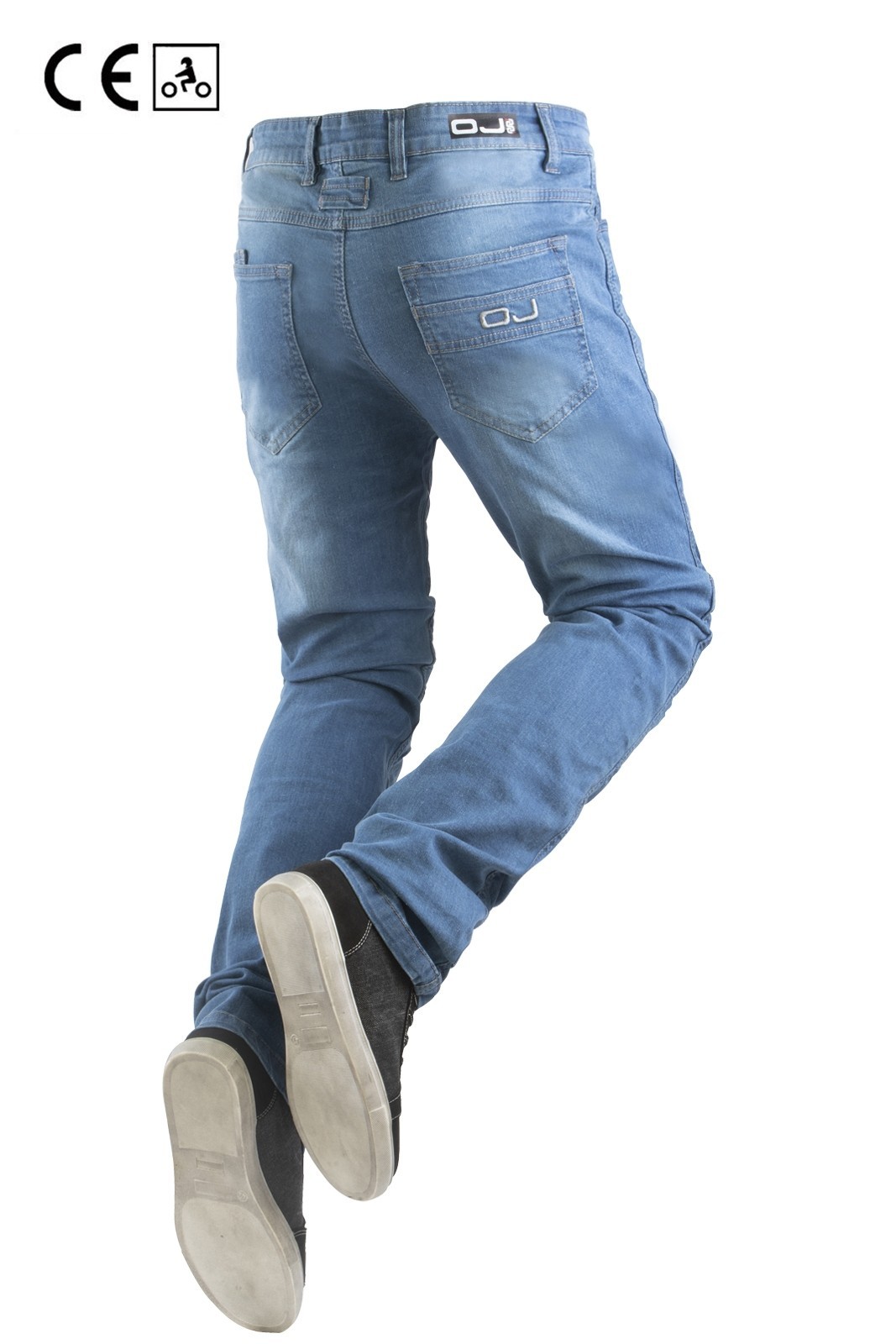 Jeans omologati moto con protezioni Oj Upgrade Man blu