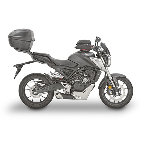 Borsa da serbatoio Honda CB125 R 2018-20 Givi ST611 Tanklock Moto tank bag con flangia BF41