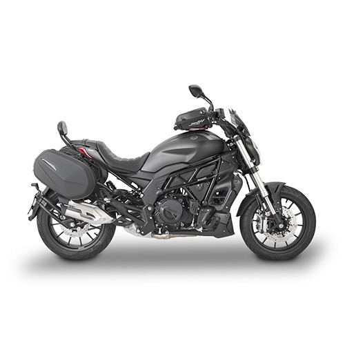 Borsa da serbatoio Benelli 502 C Givi ST611 Tanklock Moto tank bag con flangia BF34