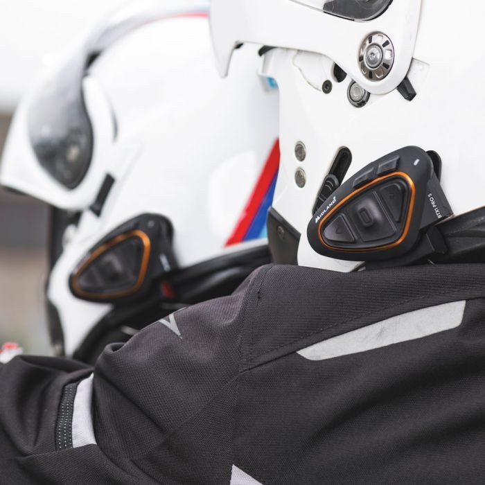 interfono moto bluetooth Midland BTX1 Pro S doppio twin Pack per due caschi