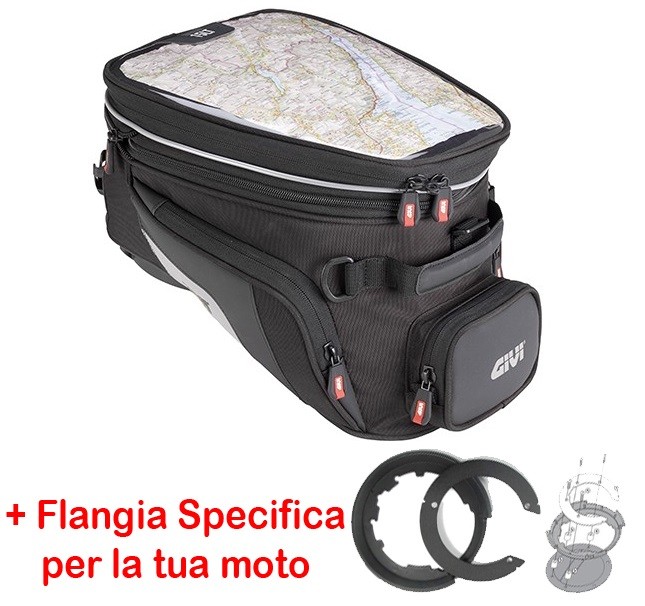 Borsa serbatoio tank bag Honda Africa Twin Crf 1000 1100 Adventure Sport XS320 flangia BF25