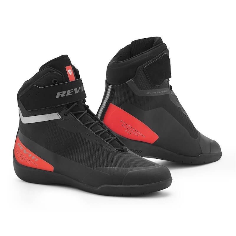 Scarpe Revit Mission black red shoes