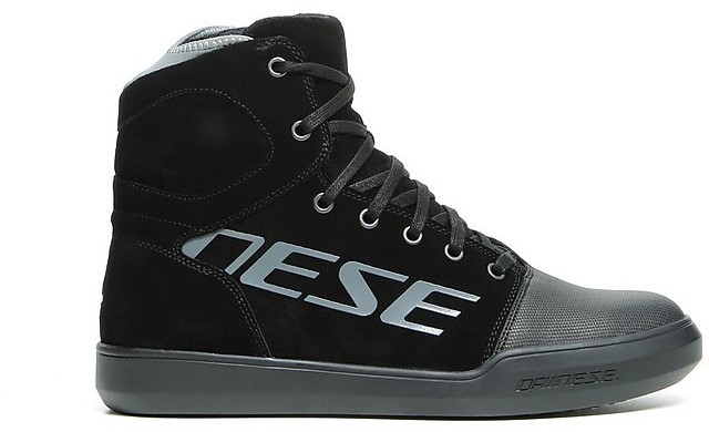 Scarpe moto impermeabili Dainese York D-Wp nero antracite black waterproof shoes