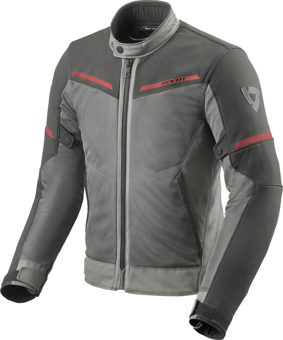 Giacca Revit Airwave 3 Grey antracite red jacket