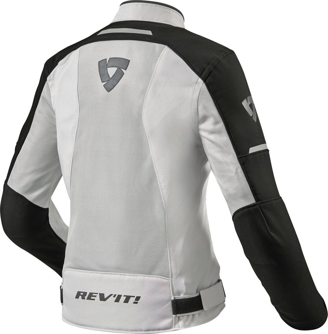 Giacca donna moto estiva traforata Rev'it Airwave 3 Ladies argento nero silver Black lady woman summer perforated jacket