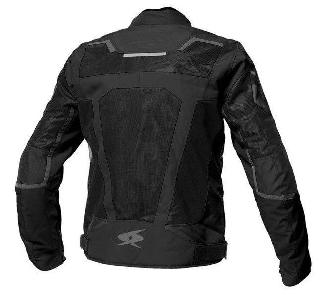 Giacca uomo moto estiva traforata Spyke Airmaster man nero black summer perforated jacket