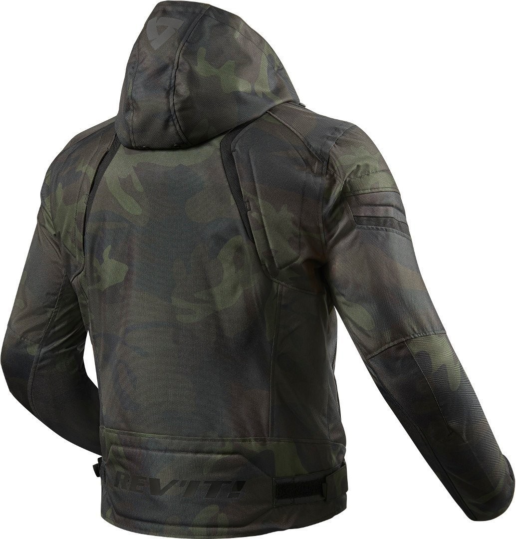 Giacca moto Rev'it Revit Flare 2 verde scuro camo dark green jacket