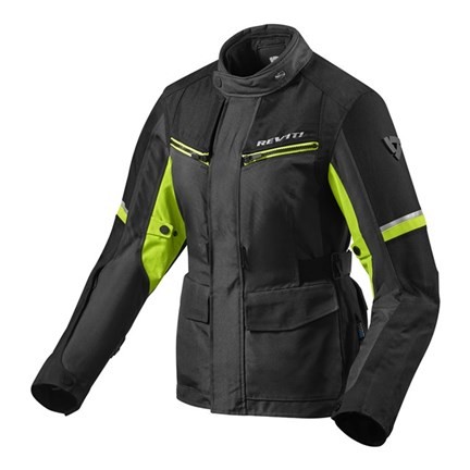 Giacca donna Revit Outback 3 ladies black yellow jacket