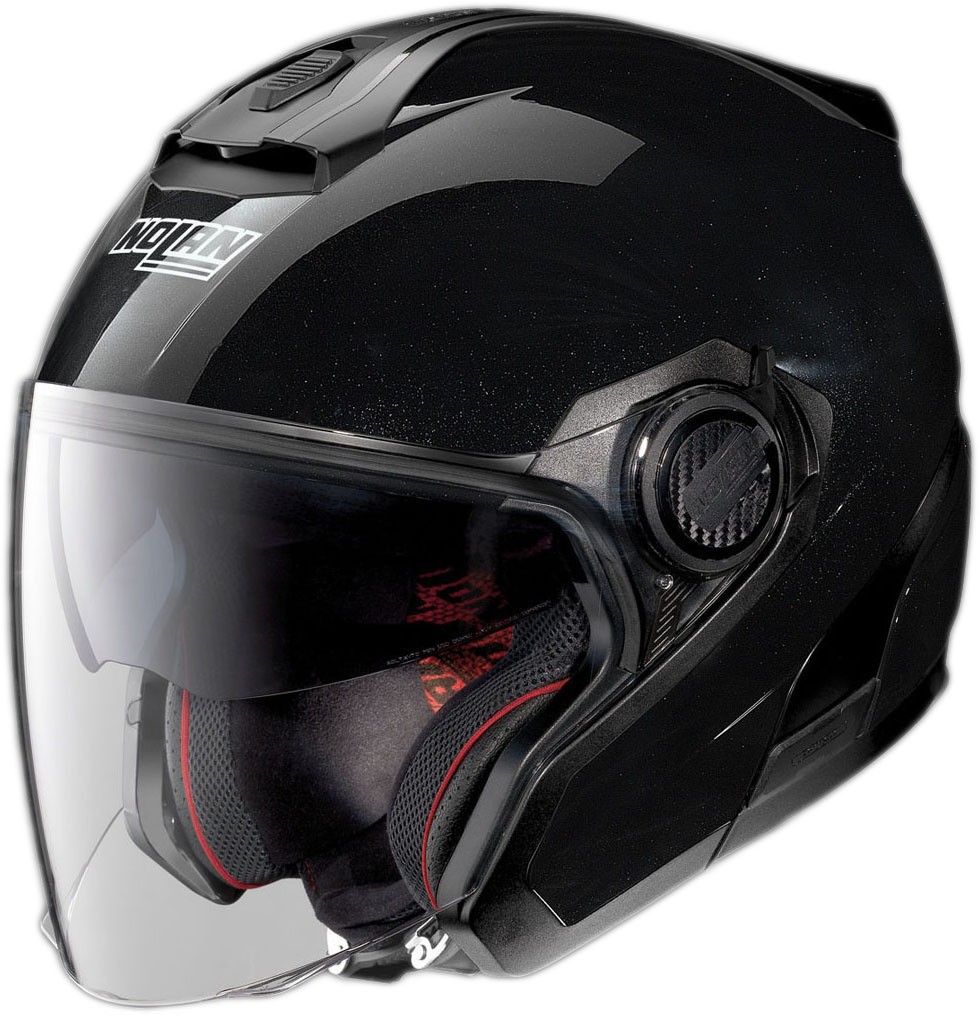 Casco jet Nolan N40-5 Special nero black Ncom helmet casque