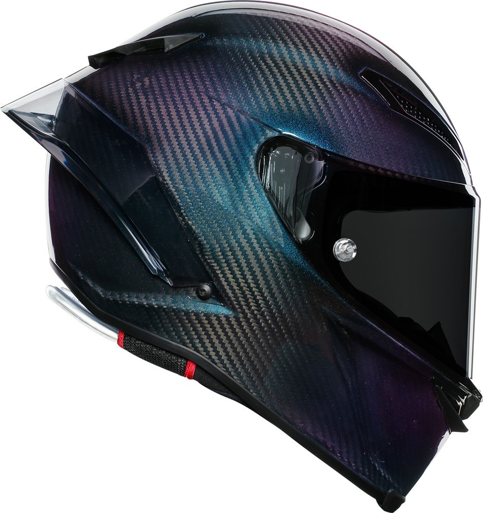Casco integrale carbonio moto Agv Pista GP RR Iridium Carbon full face helmet casque