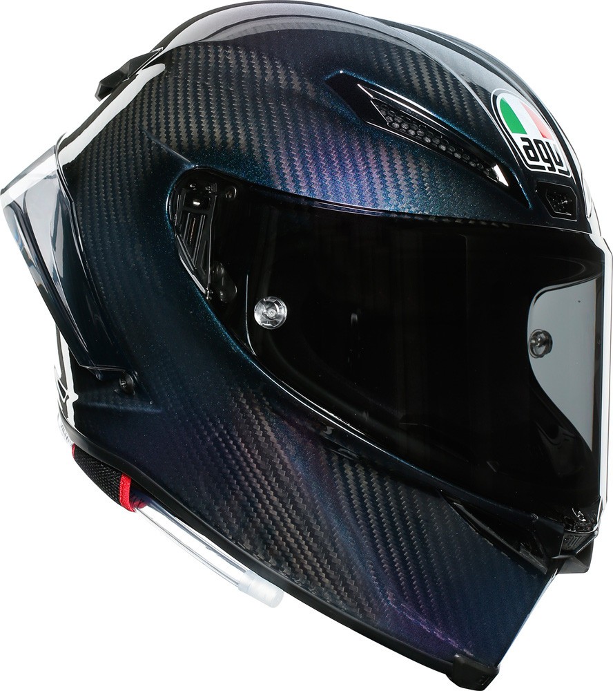 Casco integrale carbonio moto Agv Pista GP RR Iridium Carbon full face helmet casque