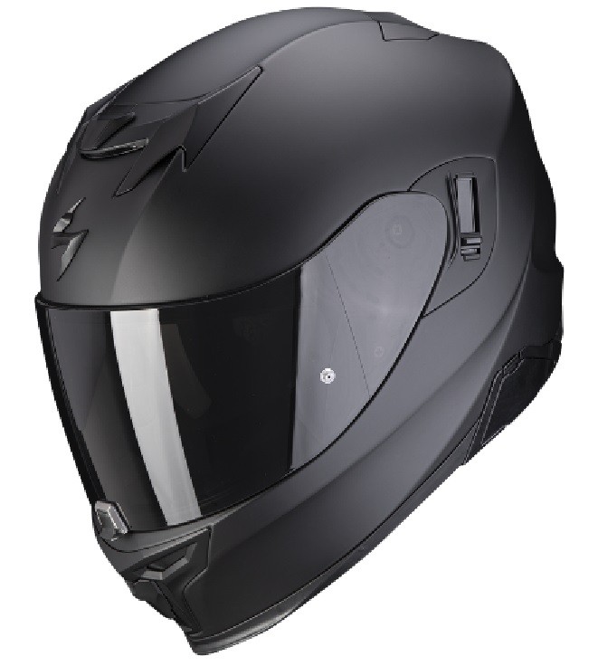 Casco integrale Scorpion Exo 520 nero opaco black matt fullface helmet casque