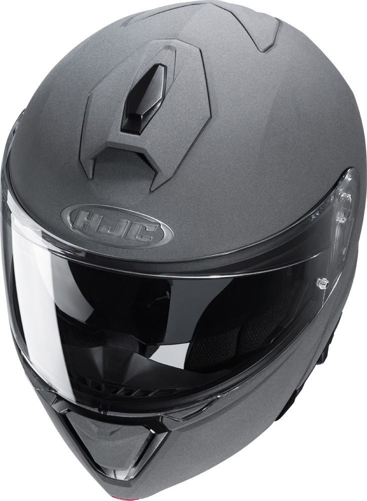 Casco modulare apribile moto Hjc I90 Stone Grey flip up helmet casque