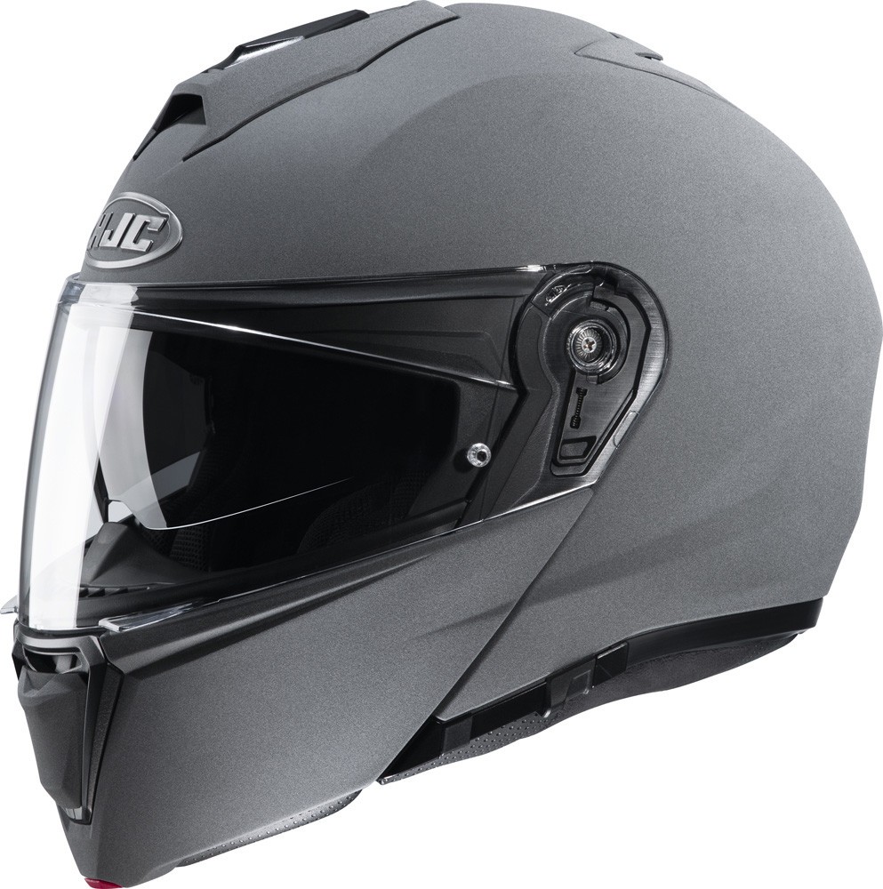 Casco modulare apribile moto Hjc I90 Stone Grey flip up helmet casque