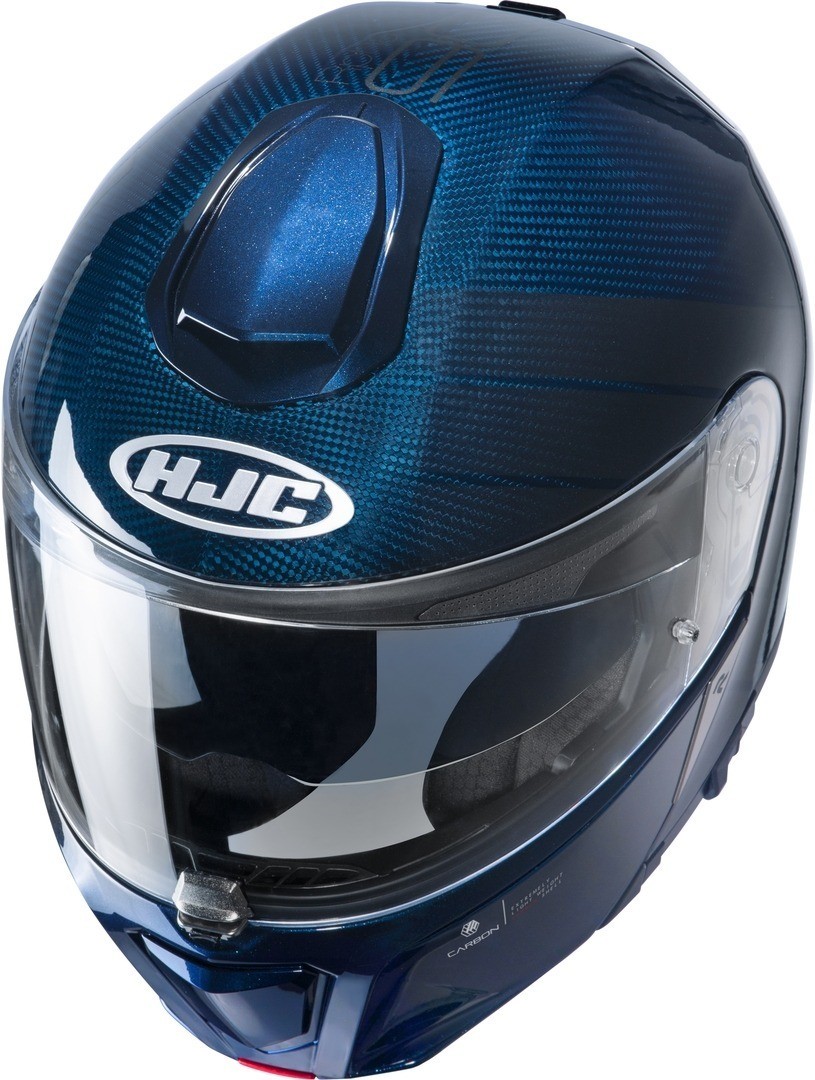 Casco modulare apribile carbonio moto Hjc Rpha 90s Carbon Balian blu mc2 flip up fiber Helmet casque