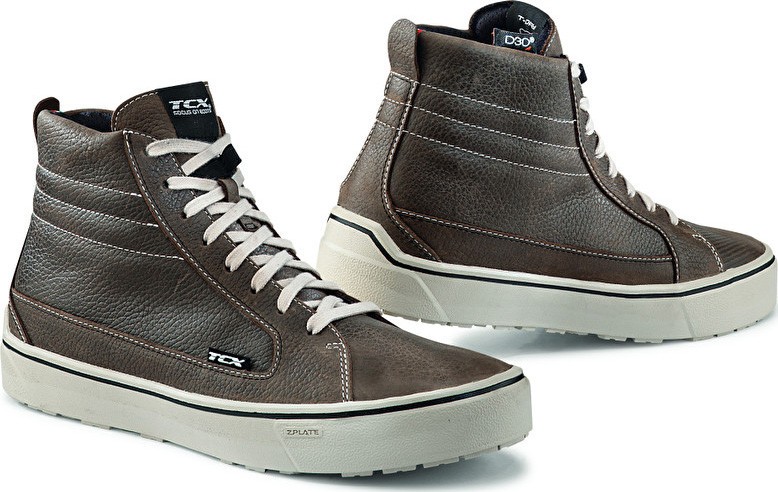 Scarpe moto impermeabili Tcx Street 3 WP marrone brown waterproof SNEACKER shoes