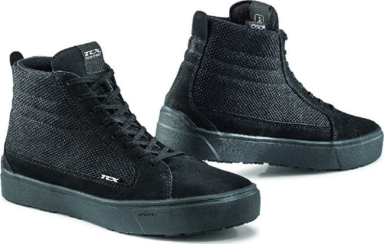 Scarpe moto Tcx Street 3 Air nero black shoes
