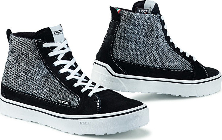 Scarpe moto Tcx Street 3 Air nero grigio black grey shoes