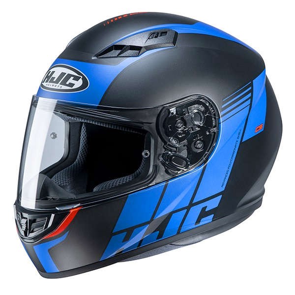 Casco Integrale moto Hjc Cs-15 Mylo nero blu black MC2 helmet casque