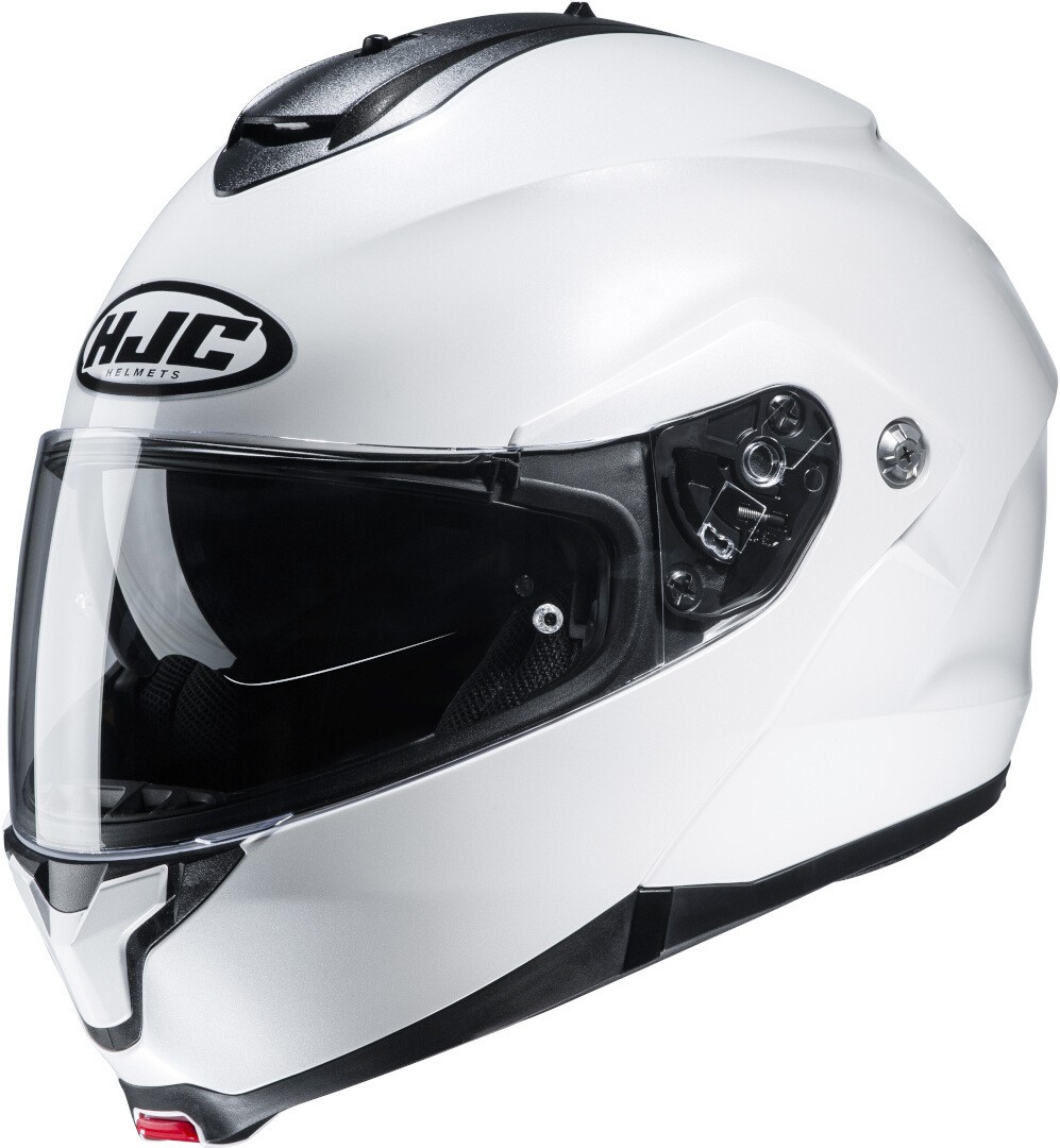 Casco modulare Hjc C91 bianco white flip up helmet casque