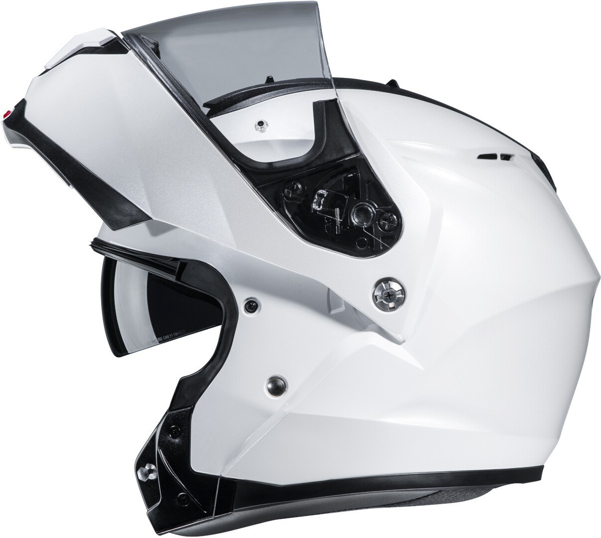Casco modulare apribile Hjc C91 bianco white flip up helmet casque
