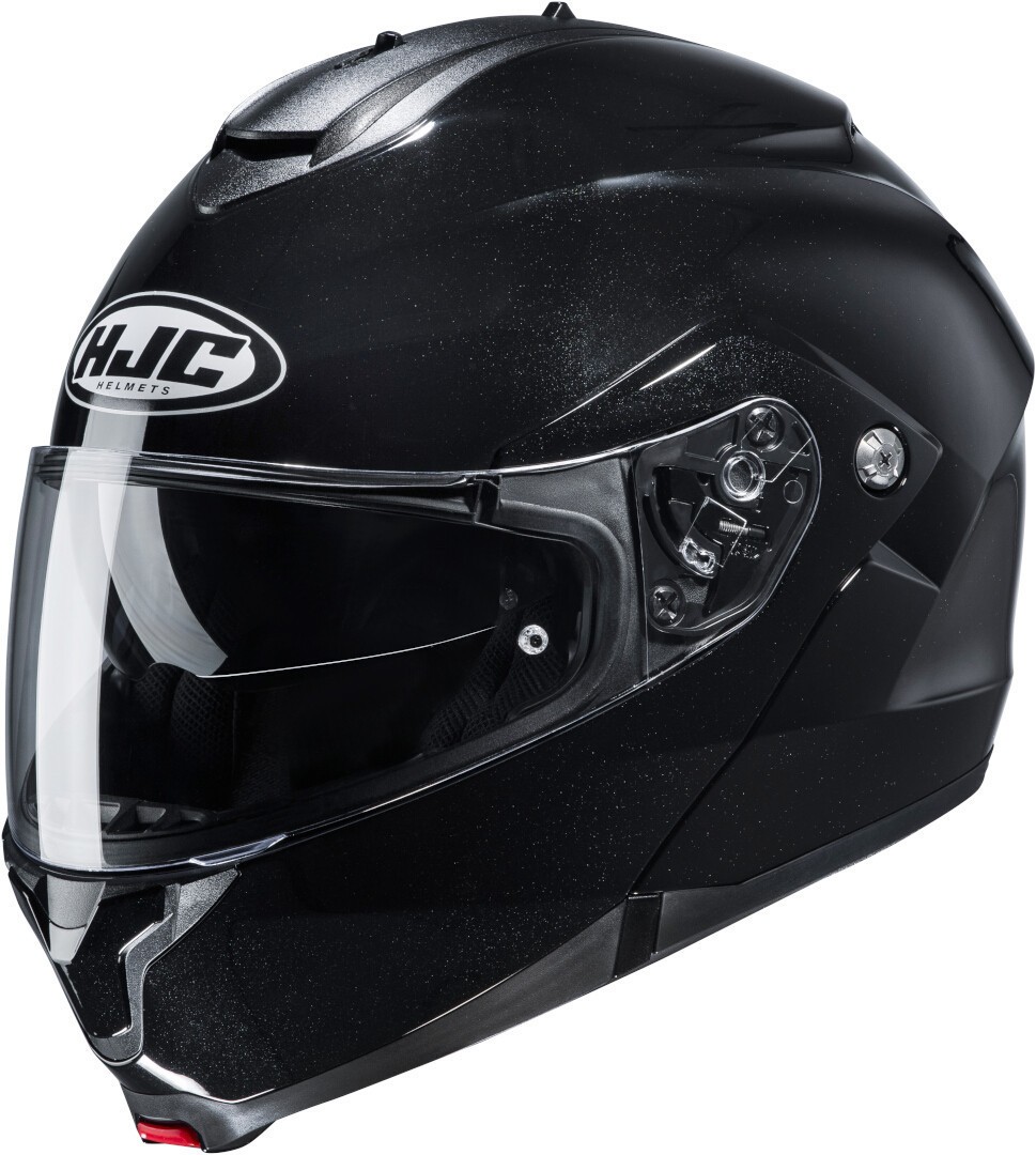 Casco modulare apribile Hjc C91 nero lucido metal black flip up helmet casque