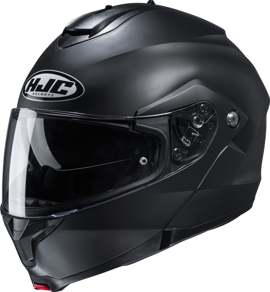 Casco modulare apribile Hjc C91 nero opaco mat black flip up helmet casque