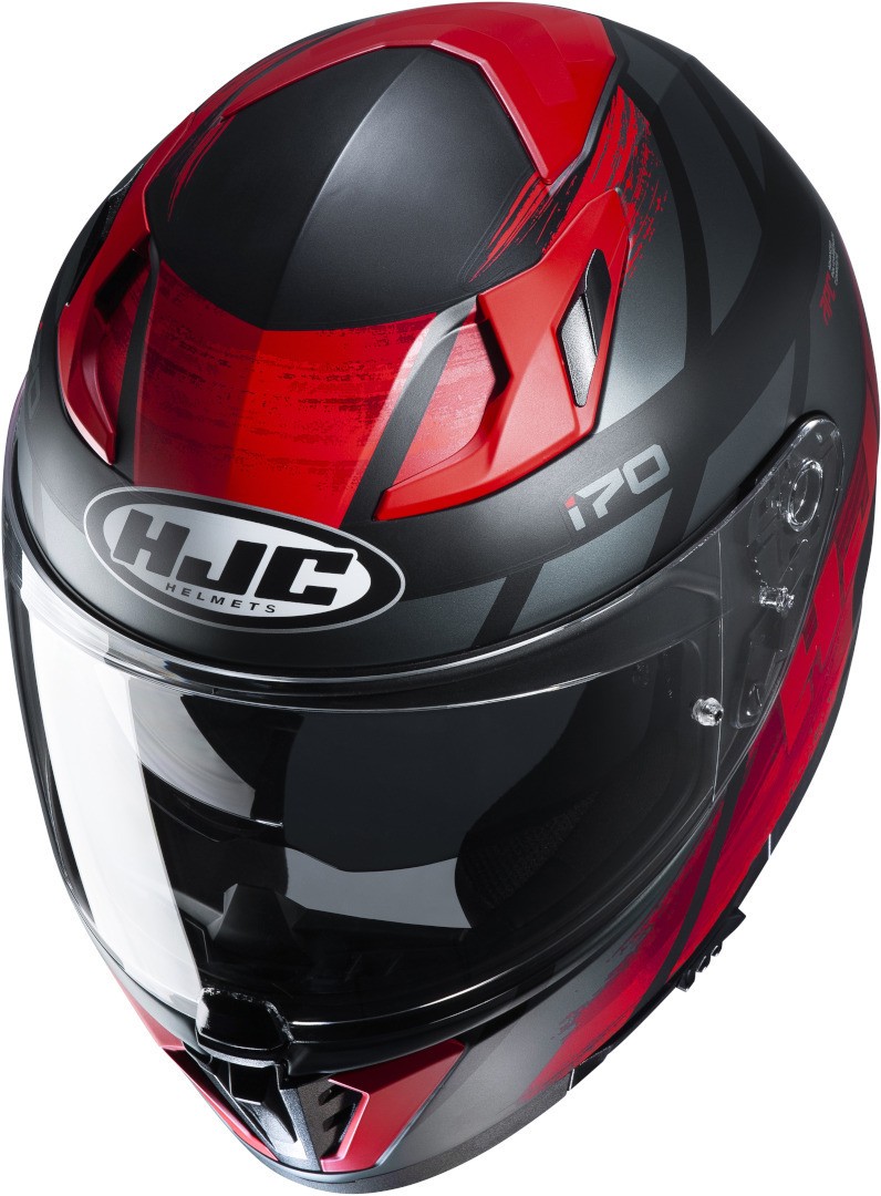 Casco Hjc I70 Reden nero opaco rosso MC1sf black matt red helmet casque