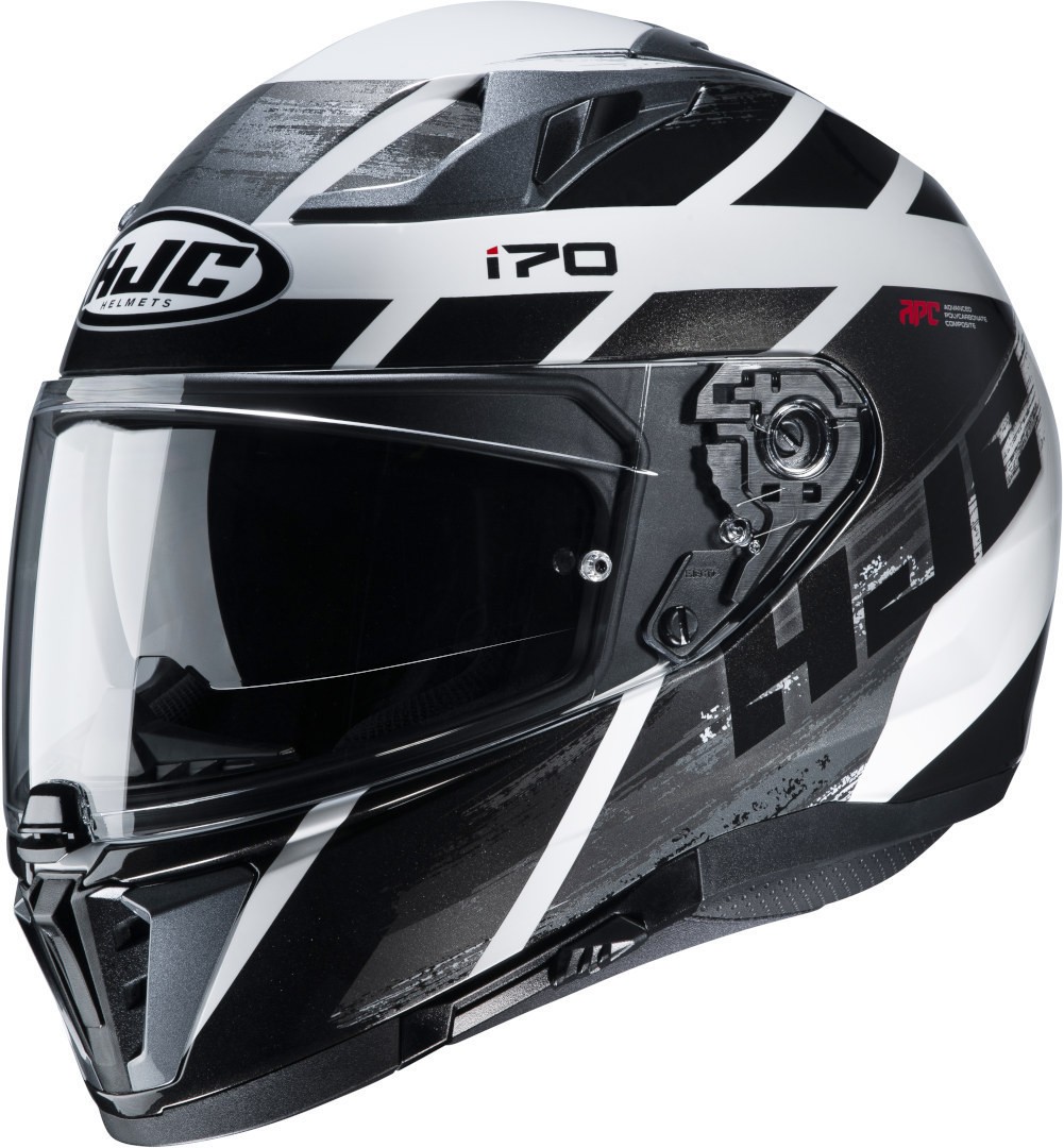 Casco integrale moto Hjc I70 Reden bianco nero MC5 white black helmet casque