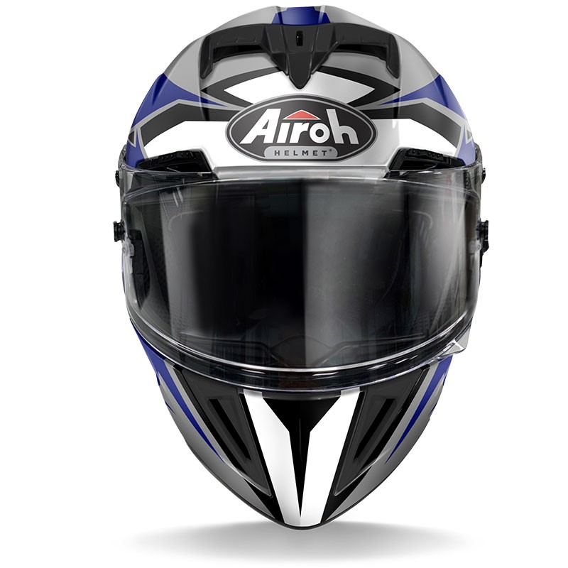 Casco Airoh Gp 550 S Wander grigio blu grey helmet casque