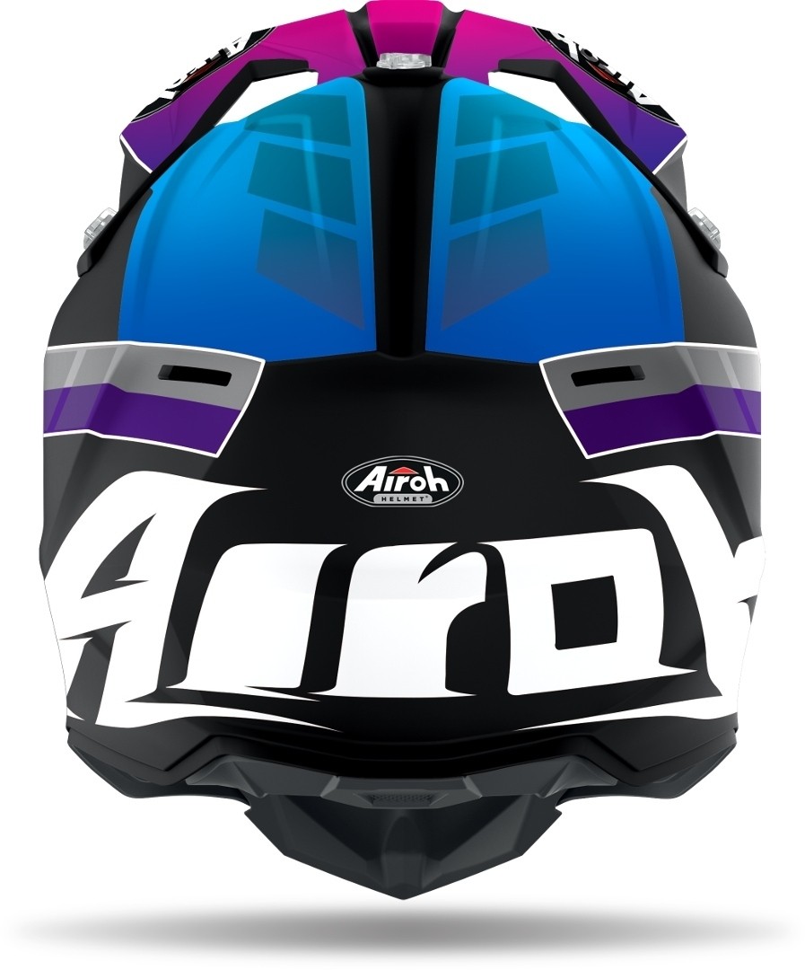 Casco moto cross enduro motard off road Airoh Wraap Prism WRPRI54 helmet casque