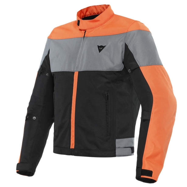 Giacca moto Dainese Elettrica Air Tex nero grigio arancione black grey orange jacket